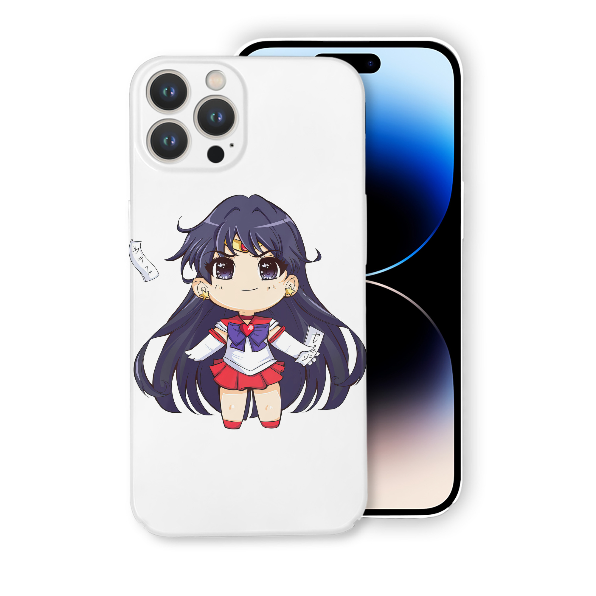 （画像用） 美少女戦士セーラームーン 火野レイ ひの レイ Sailor Moon Hino Rei （セーラーマーズ,Sailor Mars） 【iPhone 14シリーズ対応】ハードケース